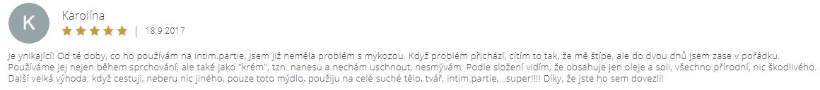 Kosmetika z Mrtvého moře HB vaginální mykóza diskuze5
